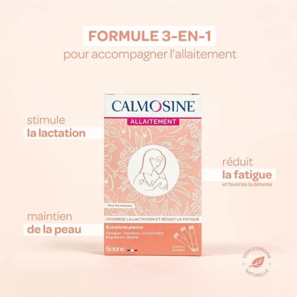 Calmosine allaitement 14 dosettes