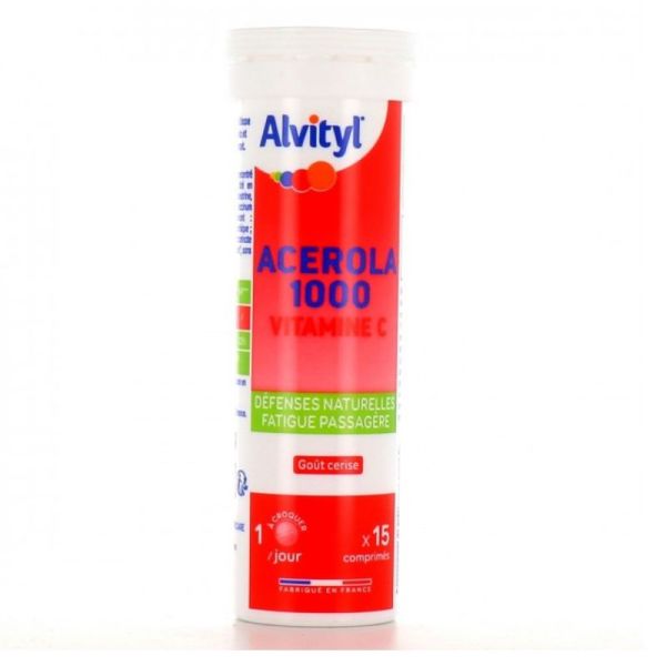 Alvityl Acerola 1000 Vitamine C 15 comprimés