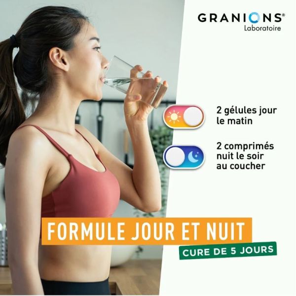 Granions Nez-Gorge Formule Jour & Nuit 10 gélules + 10 comprimés