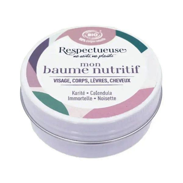Respectueuse baume nutritif multi-usage baume corps lèvres cheveux 30g