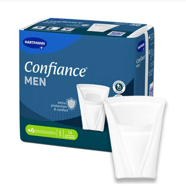 Hartmann Confiance Men protections absorbantes Absorption 2G 14 protections