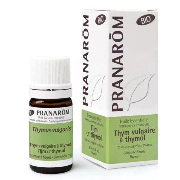 Pranarom Huile essentielle Thym vulgaire à thymol bio 5ml