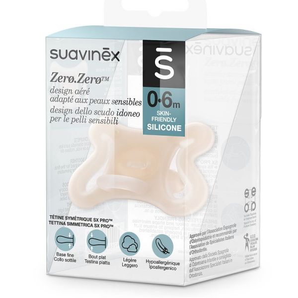 Suavinex Sucette Symétrique Zerø.Zerø Fair 0 a 6 mois