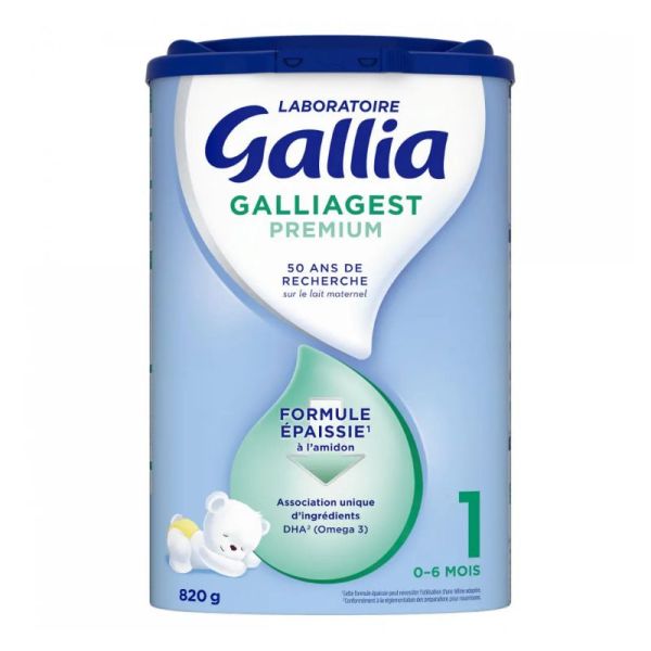Gallia Galliagest lait en poudre Premium 0 à 6 mois 800 g