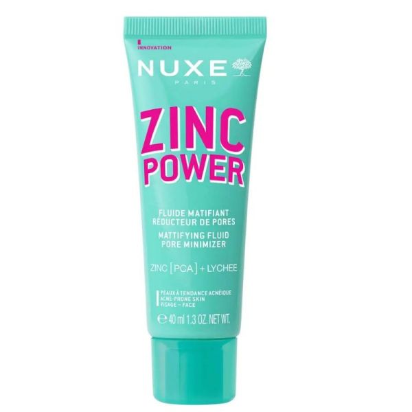 Nuxe Zinc Power fluide matifiant réducteur de pores 40ml