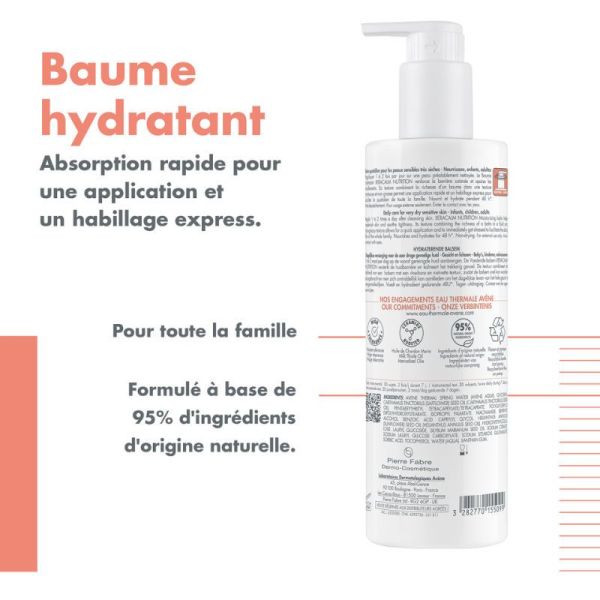 Avène Xeracalm Nutrition baume hydratant 400ml