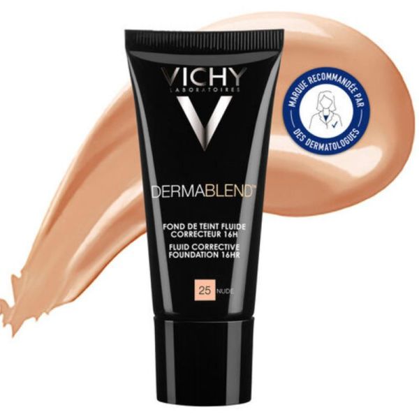 Vichy Dermablend fond de teint fluide correcteur 16H 30 Beige 30ml