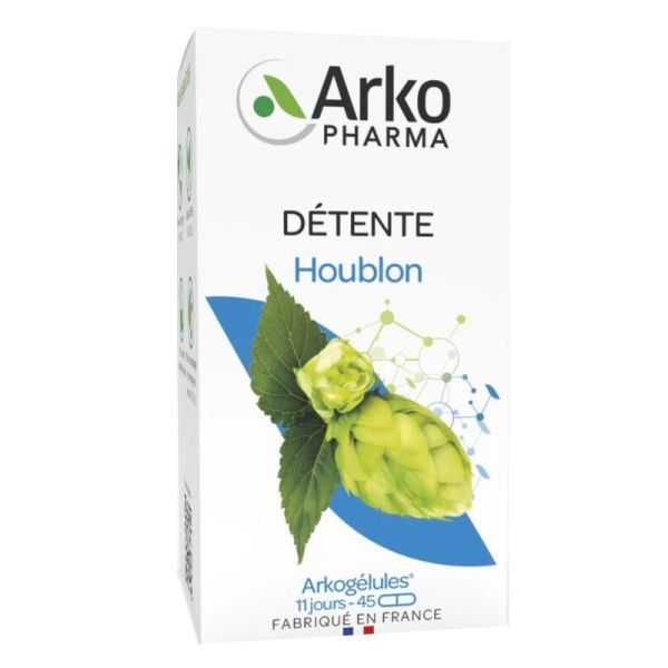 Arkogélules houblon bio détente 45 gélules