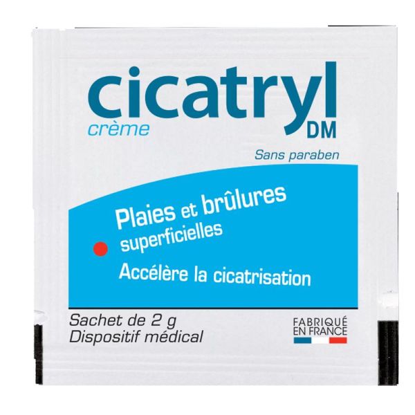 Cicatryl DM crème plaies et écorchures 10 sachets