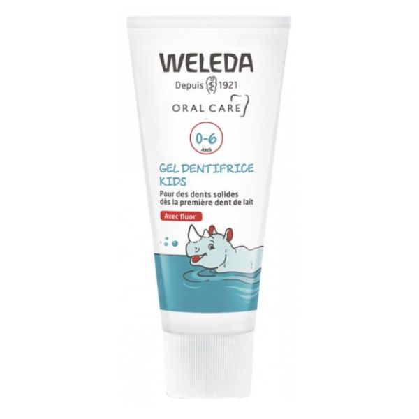 Weleda Oral Care gel dentifrice Kids 0-6 ans avec fluor 50ml