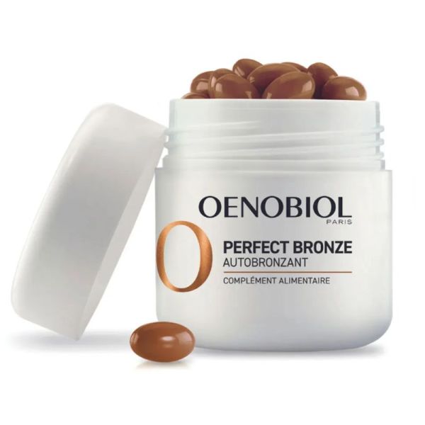 Oenobiol Perfect Bronze autobronzant 2 mois 2x30 capsules
