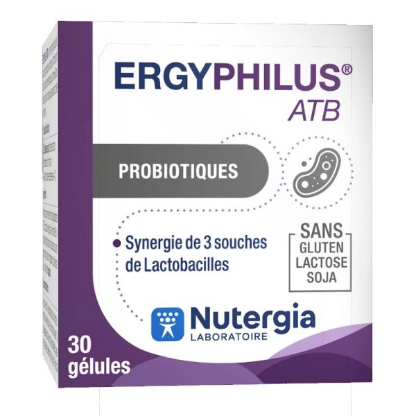 Nutergia Ergyphilus ATB 30 gélules