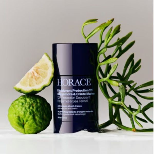 Horace déodorant stick 12H bergamote & criste marine 50 ml
