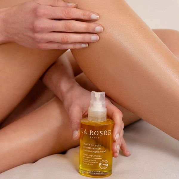 La Rosée huile de soin nourrissante aux huiles végétales bio 100ml