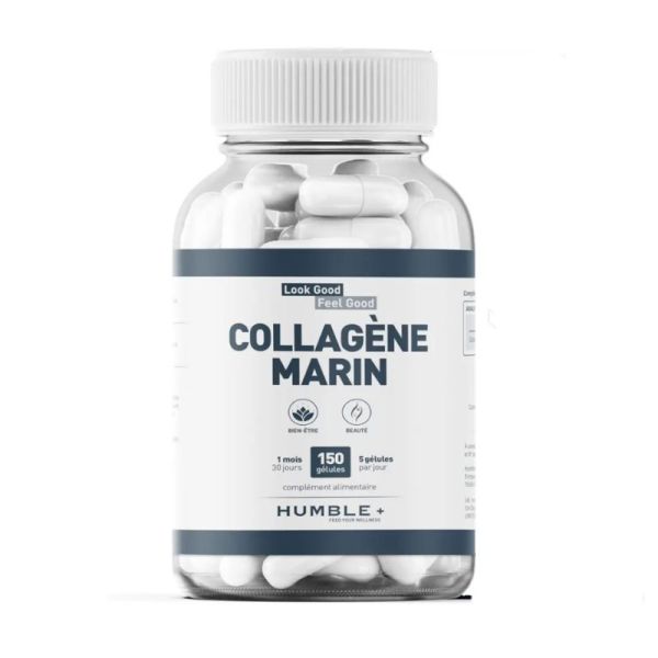 Humble+ collagène marin ultra concentré 150 gélules neutres