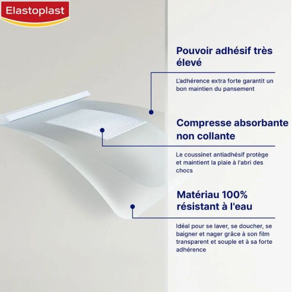 Elastoplast pansements Waterproof XXL 5 Pansements