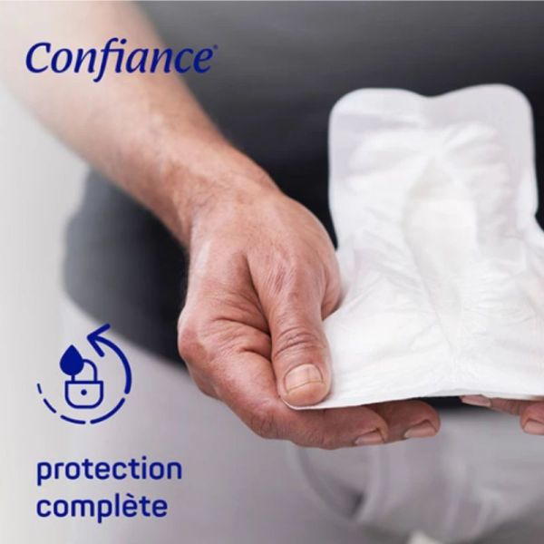 Confiance Men protections absorbantes 3 gouttes14 sachets