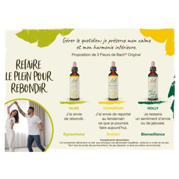 Fleurs de Bach Original Hornbean 20ml