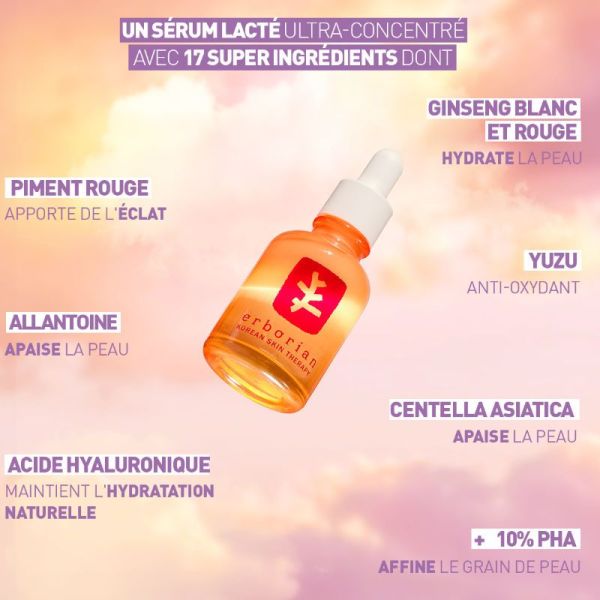 Erborian Skin Therapy sérum lacté nuit multi perfecteur 30ml