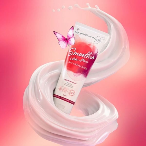 Les Secrets de Loly lait capillaire Smoothie Litchi-Mûre 250ml