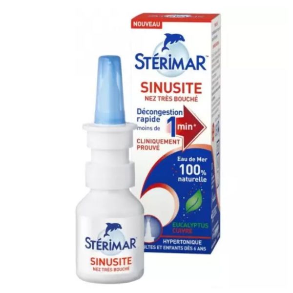 Stérimar Stop et Protect nez Infecté très Bouché 20 ml