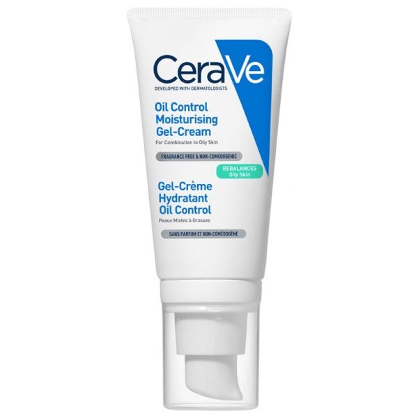 Gel-Crème Hydratant Oil Control Peaux Mixtes à Grasses 52 ml