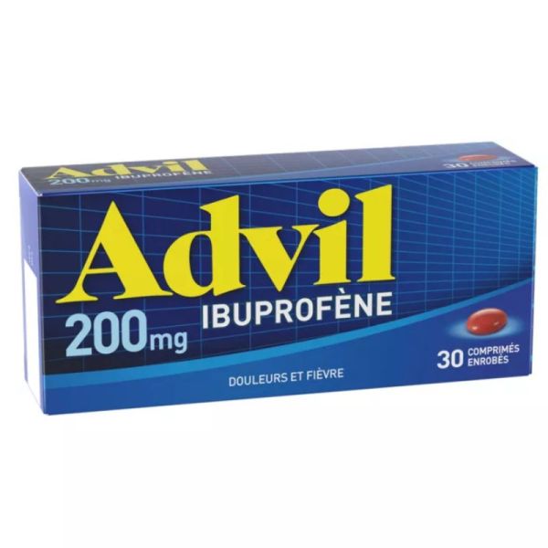 Advil 200 mg 30 comprimés