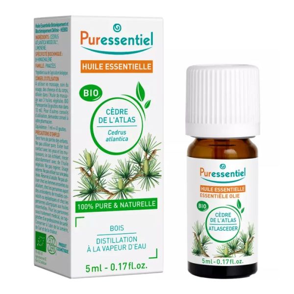 Puressentiel Huile Essentielle Bio Cèdre Atlas 5 ml