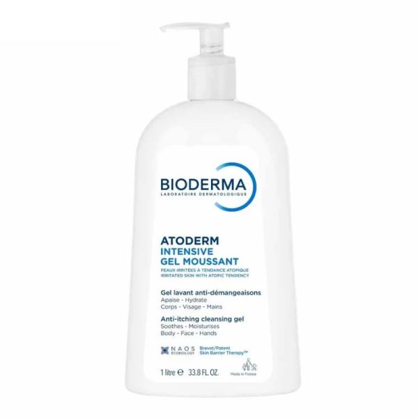 Atoderm Intensive gel moussant apaisant 500 ml
