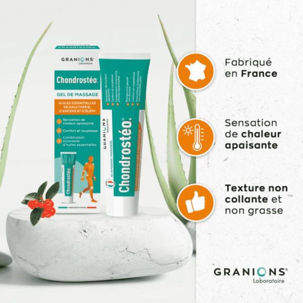 Granions Chondrostéo gel de massage 100ml