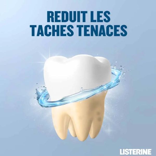 Listerine bain de bouche soin blancheur menthe 500ml