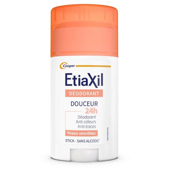 Etiaxil déodorant stick douceur 48h 40ml