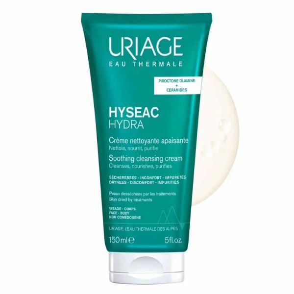 Uriage Hyséac crème nettoyante peaux sesséchées 150ml