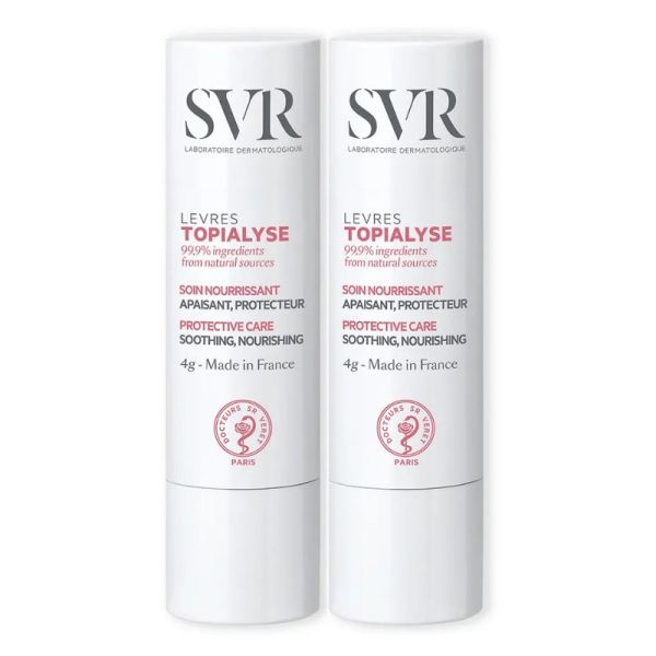 Topialyse stick lèvres 2x4 g