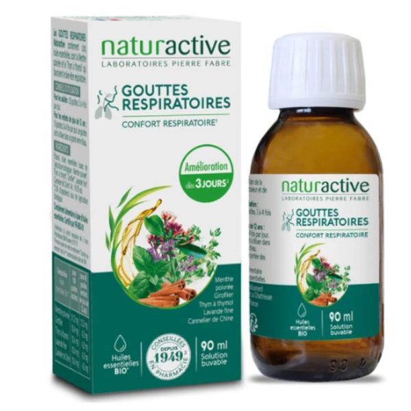 Naturactive gouttes respiratoires 90ml