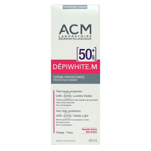 Acm Depiwhite.M crème protectrice teintée Naturel protection Spf50+ 40ml