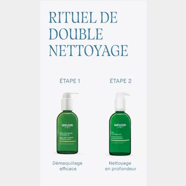 Weleda gel nettoyant rafraîchissant bio 150ml