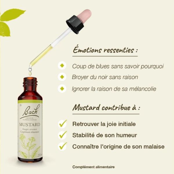 Fleurs de Bach Original Mustard 20ml