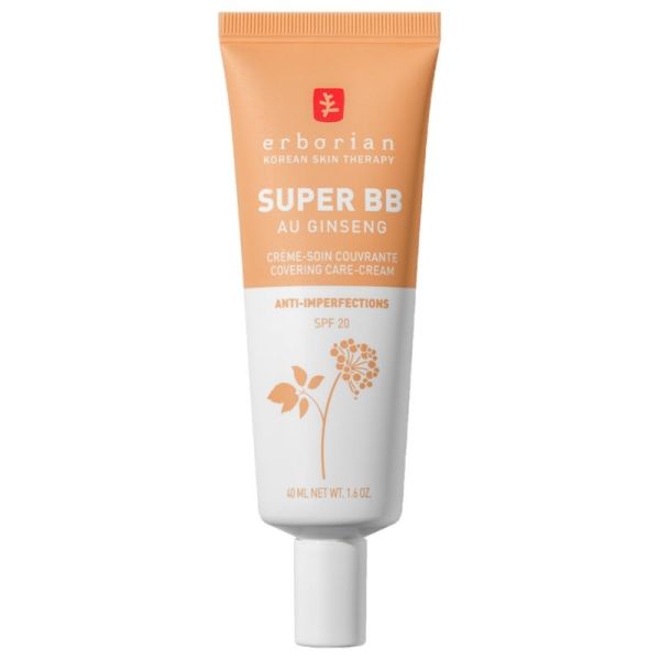 Super BB ginseng crème soin couvrant anti-imperfections SPF20 teinte dorée 40ml
