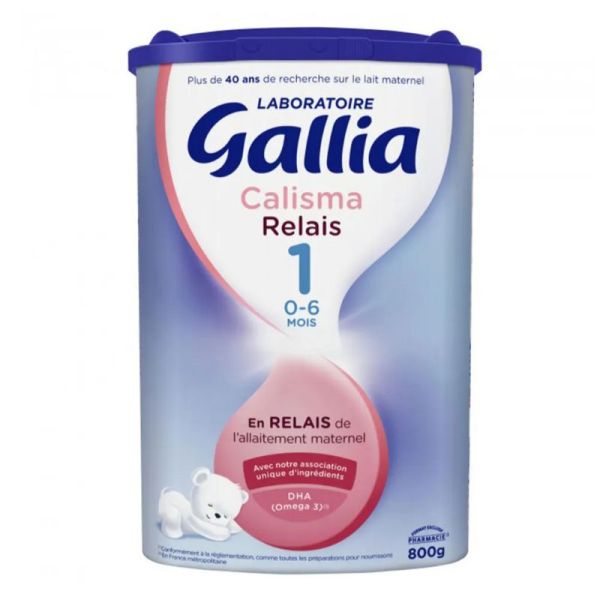 Gallia Calisma 1 lait en poudre Relais 0-6 mois 800 g