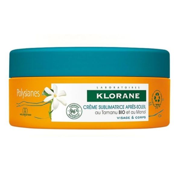 Klorane Monoi et Tamanu Bio crème après soleil 200ml