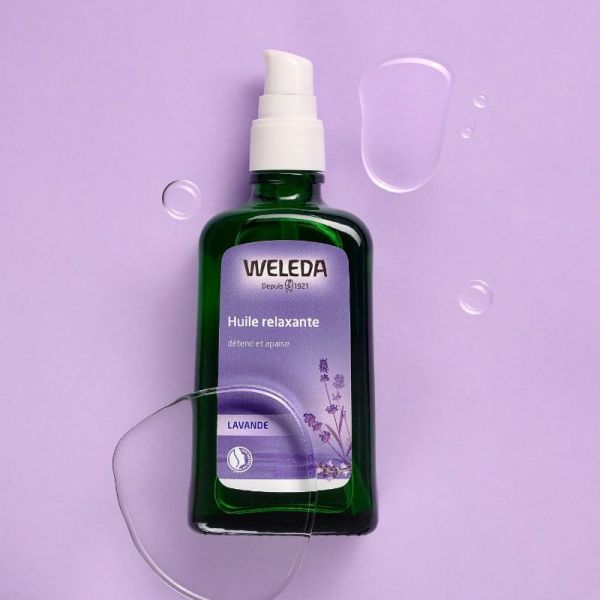 Weleda huile relaxante à la lavande 100ml