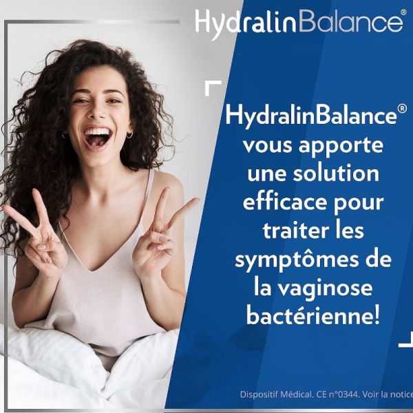 Hydralin Balance gel vaginal triple action 7 tubes x 5ml