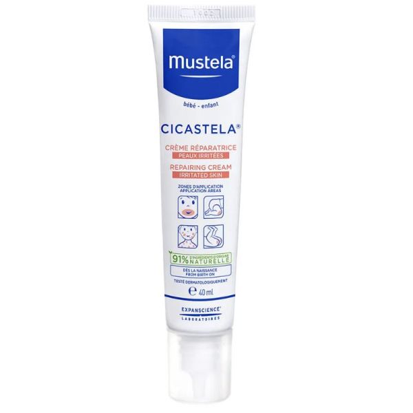 Mustela Cicastela crème réparatrice peaux Irritees 40ml