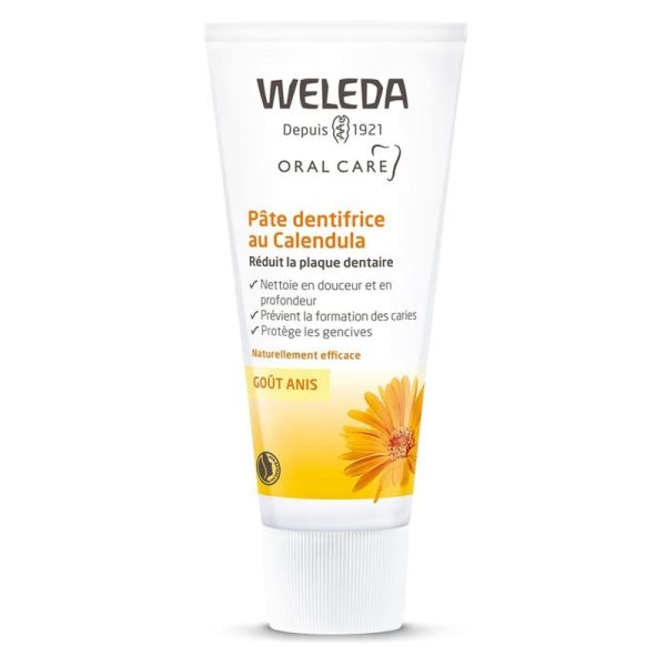 Weleda Pâte Dentifrice au Calendula 75 ml