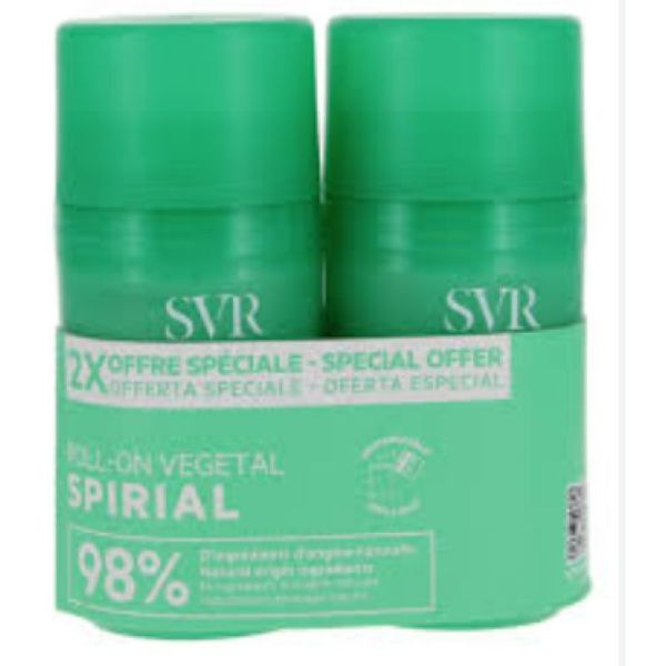 Svr Spirial Veg Deo Roll On 50Mlx2