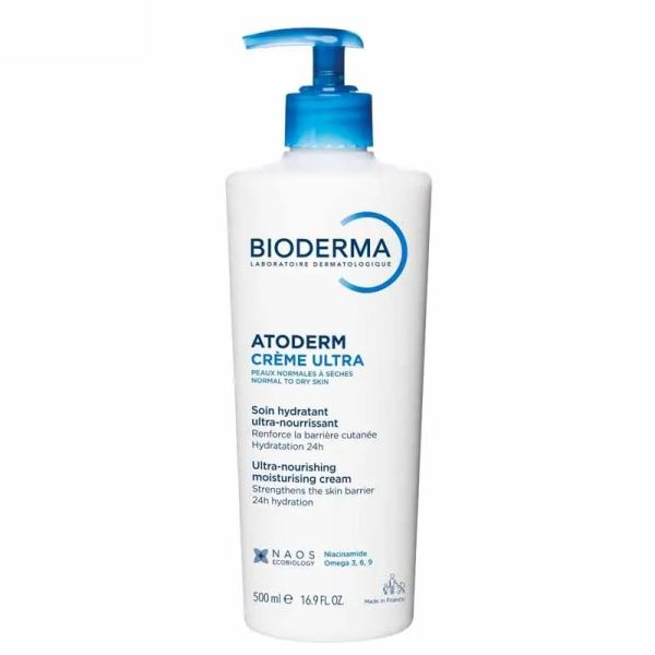 Atoderm crème ultra crème hydratante Ultra-Nourrissante 500 ml