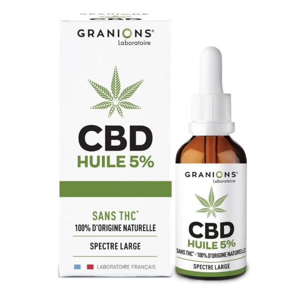 Granions Huile CBD 5% 10 ml