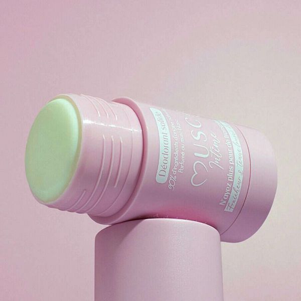 Musc Intime Musc Blanc déodorant solide au musc blanc 50g