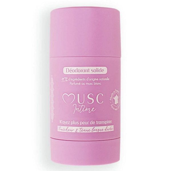 Musc Intime Musc Blanc déodorant solide au musc blanc 50g
